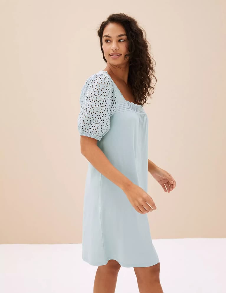 M&s ladies short nightdresses sale