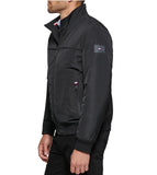 Tommy Hilfiger men's golf bomber jacket black