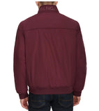 Tommy Hilfiger men's golf bomber jacket wine