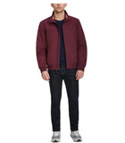 Tommy Hilfiger men's golf bomber jacket wine