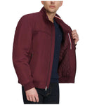 Tommy Hilfiger men's golf bomber jacket wine