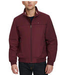 Tommy Hilfiger men's golf bomber jacket wine