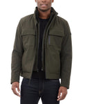 Michael Kors Men's Dressy Pocket Jacket Olive