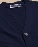 Charles Tyrwhitt Merino Cardigan - Navy