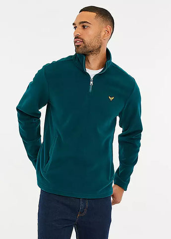 Threadbare Quarter Zip Fleece