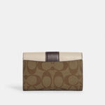 CAOCH Medium Grace Wallet In Signature Canvas