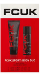 *NEW* FCUK Mens Sport Body Duo Gift Set -Body Spray, Hair & Body Wash