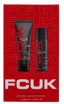 *NEW* FCUK Mens Sport Body Duo Gift Set -Body Spray, Hair & Body Wash